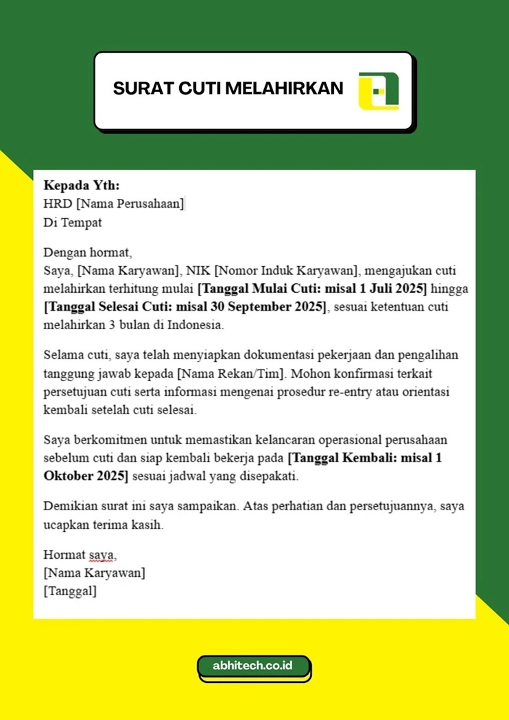 Contoh-Surat-Cuti-Melahirkan-dengan-Periode-yang-Jelas