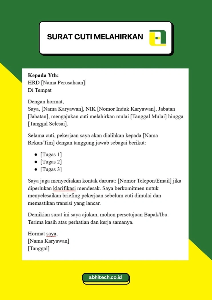 Contoh-Surat-Cuti-Melahirkan-dengan-Rencana-Pengalihan-Tugas